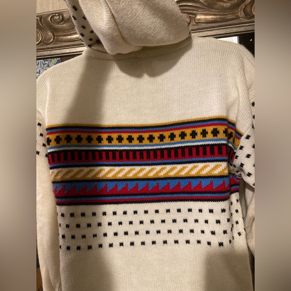 Vintage 70’s front drawstring hooded sweater - Picture 8 of 9